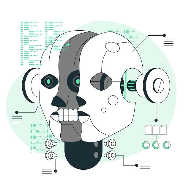 Illustration comparing two different approaches side by side