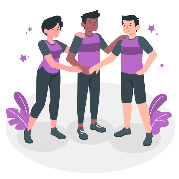 Illustration of one-to-one student support