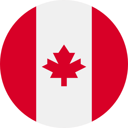 Illustration of the Canada flag